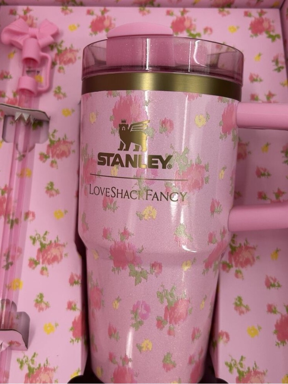 Stanley X Love Shack Fancy Quencher 20oz Tumbler Ibiza Sunset